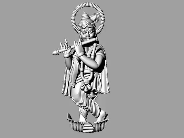 Lord Krishna 3d 