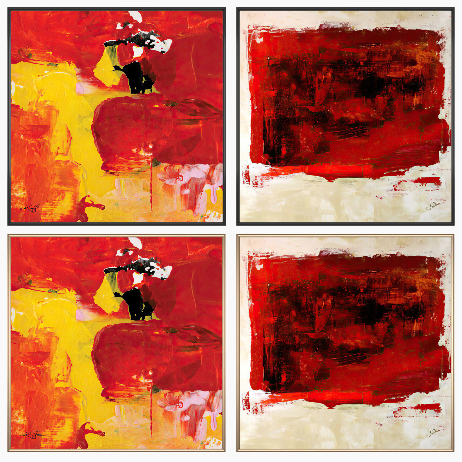 Wall Art Set 3470 3D model_1