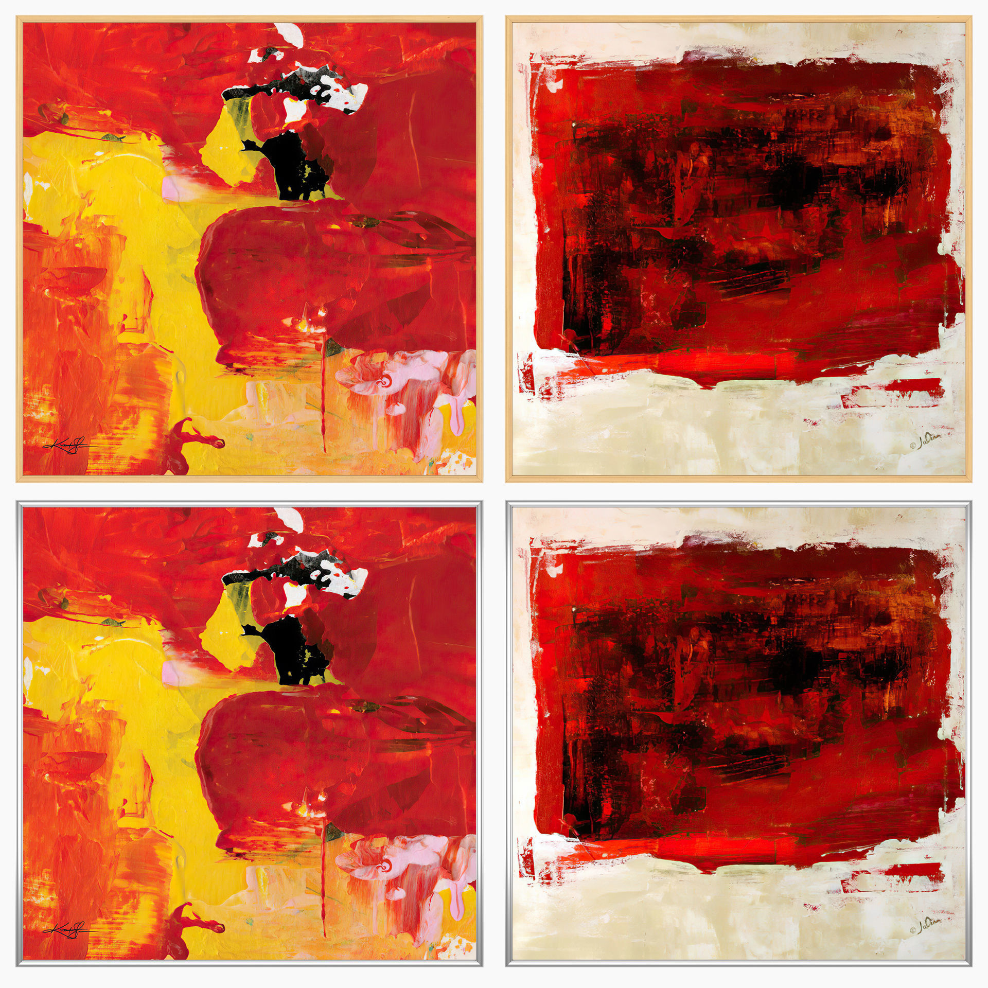 Wall Art Set 3470 3D model_2