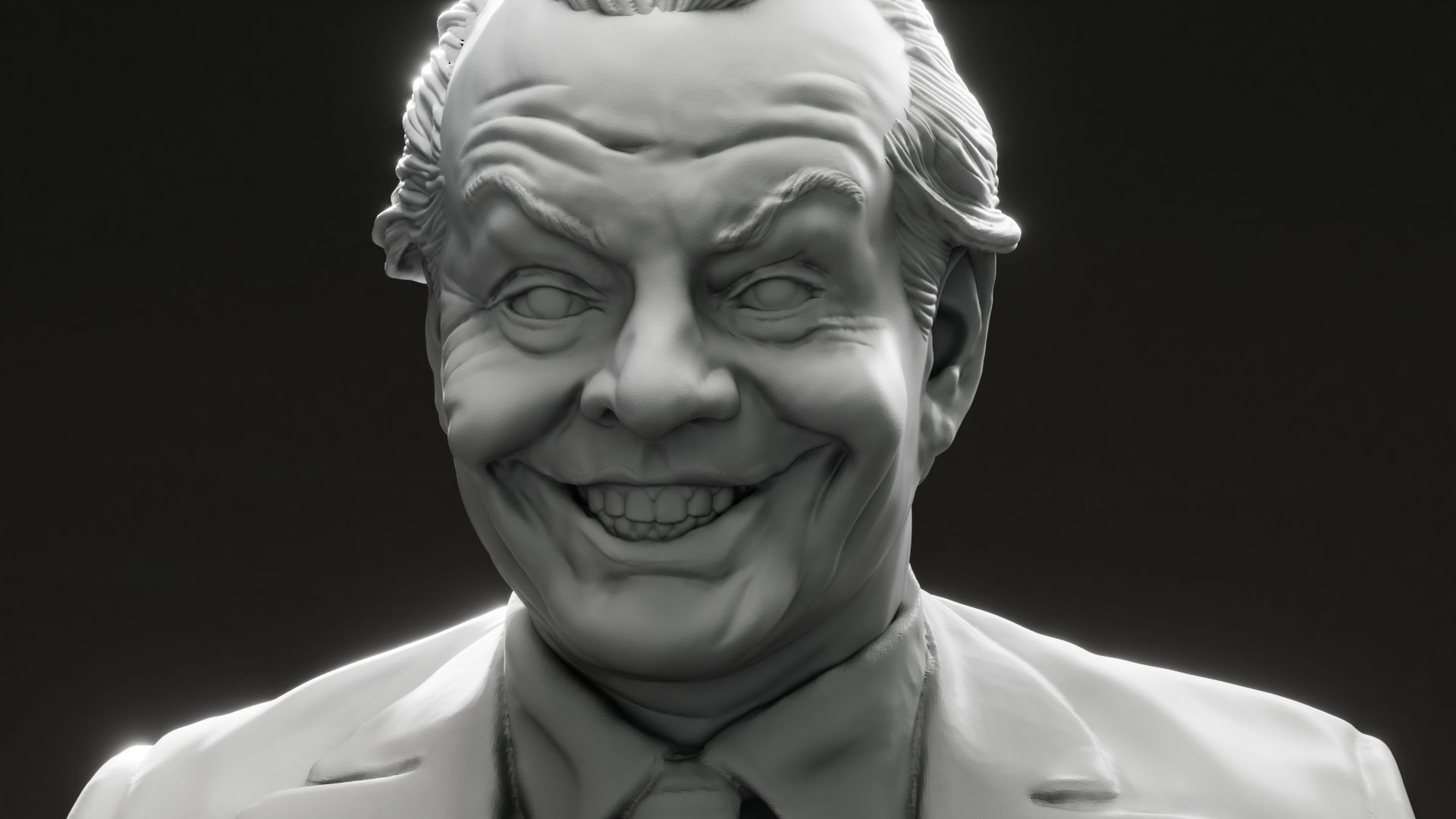 Jack Nicholson - The Joker - Batman 3D print model_10