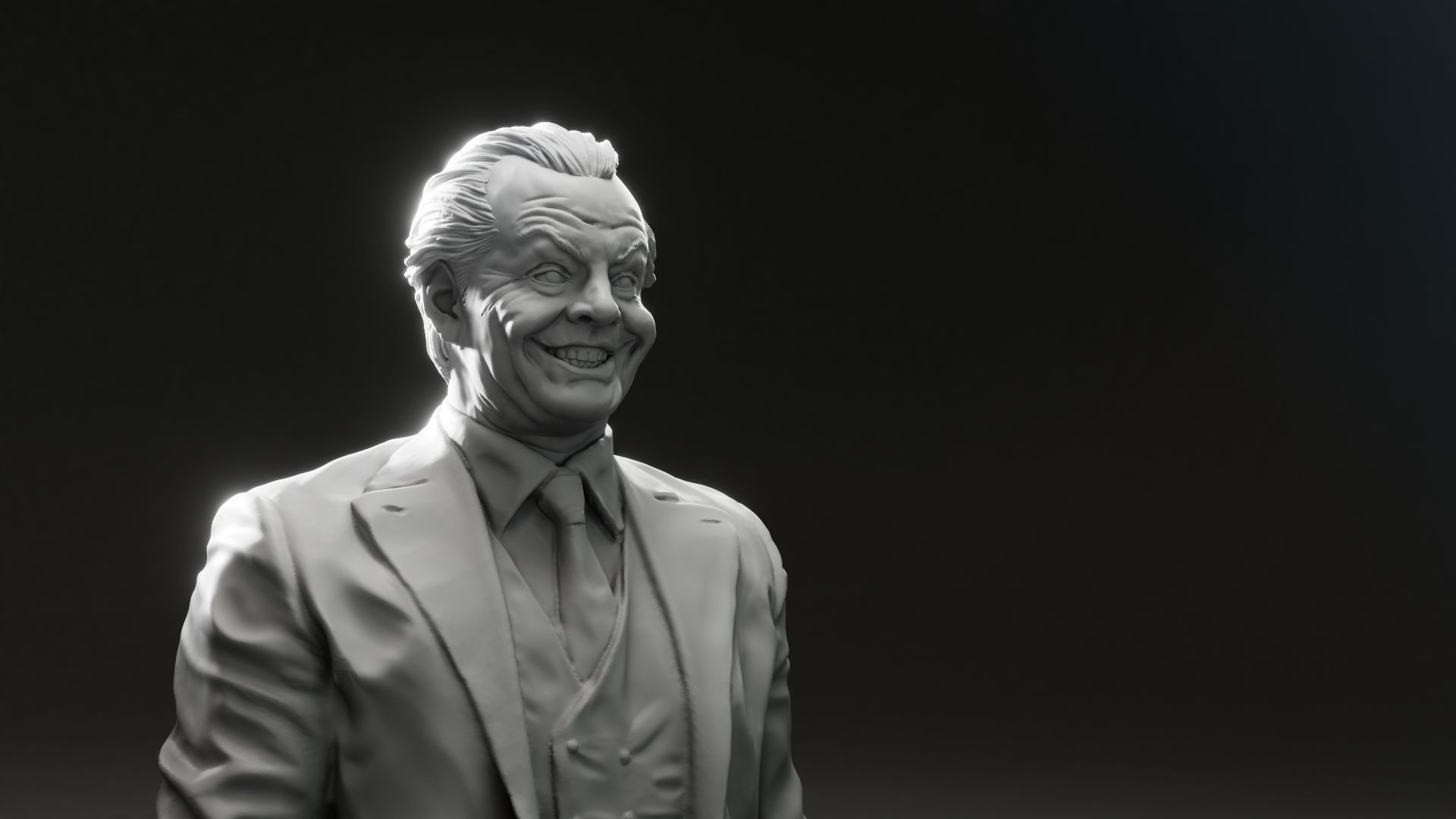 Jack Nicholson - The Joker - Batman 3D print model_2