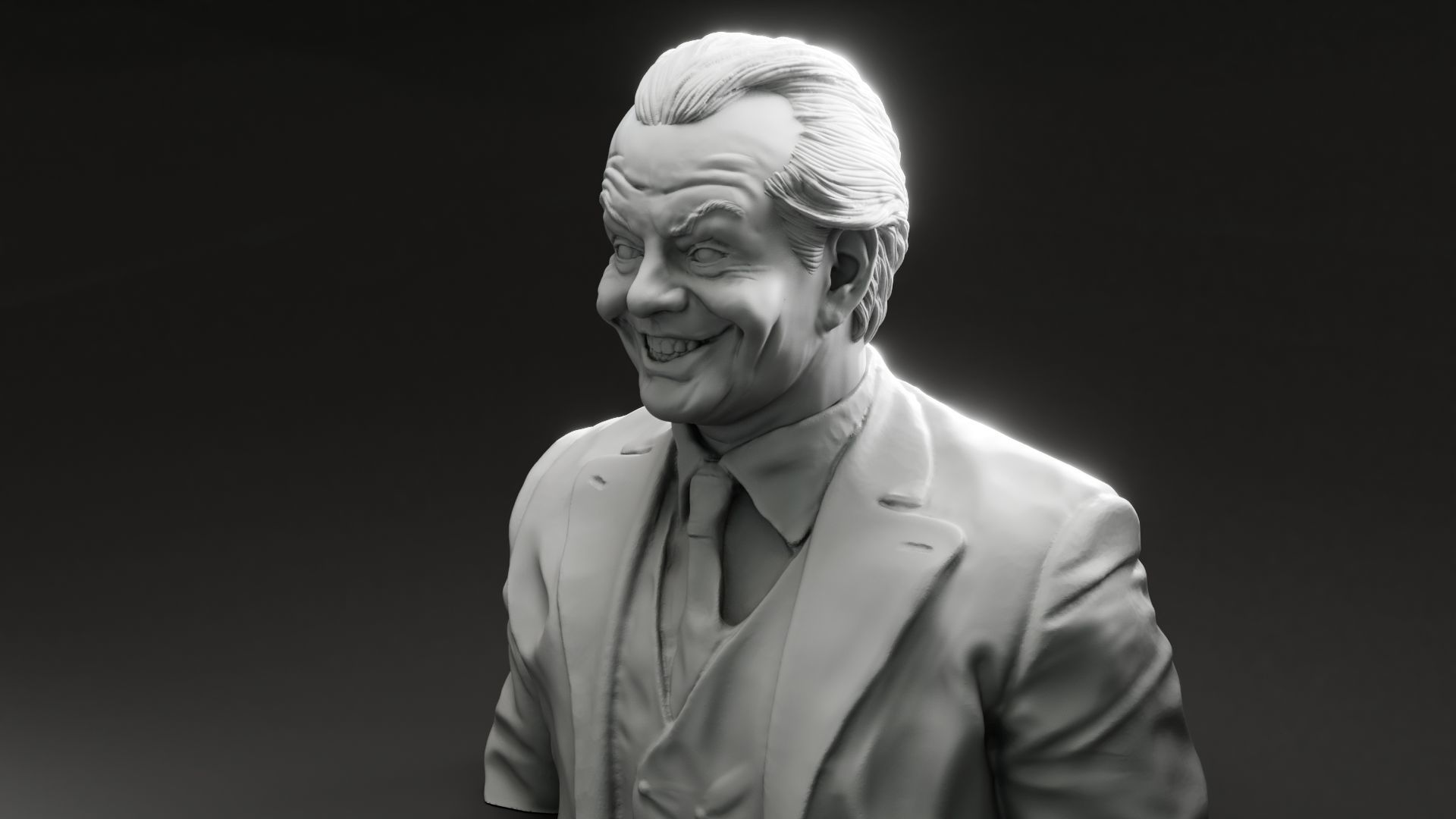 Jack Nicholson - The Joker - Batman 3D print model_15