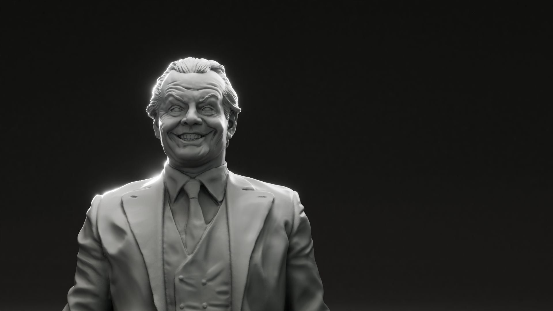 Jack Nicholson - The Joker - Batman 3D print model_1