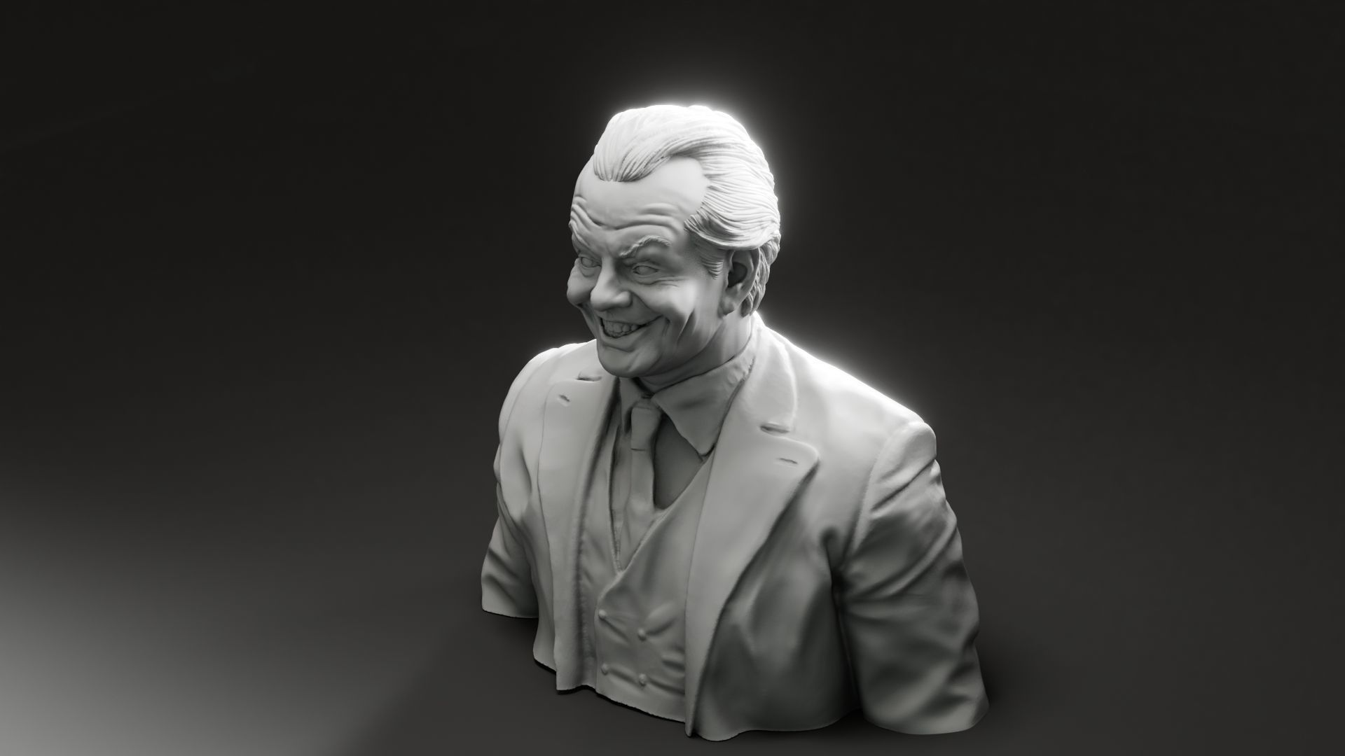 Jack Nicholson - The Joker - Batman 3D print model_4