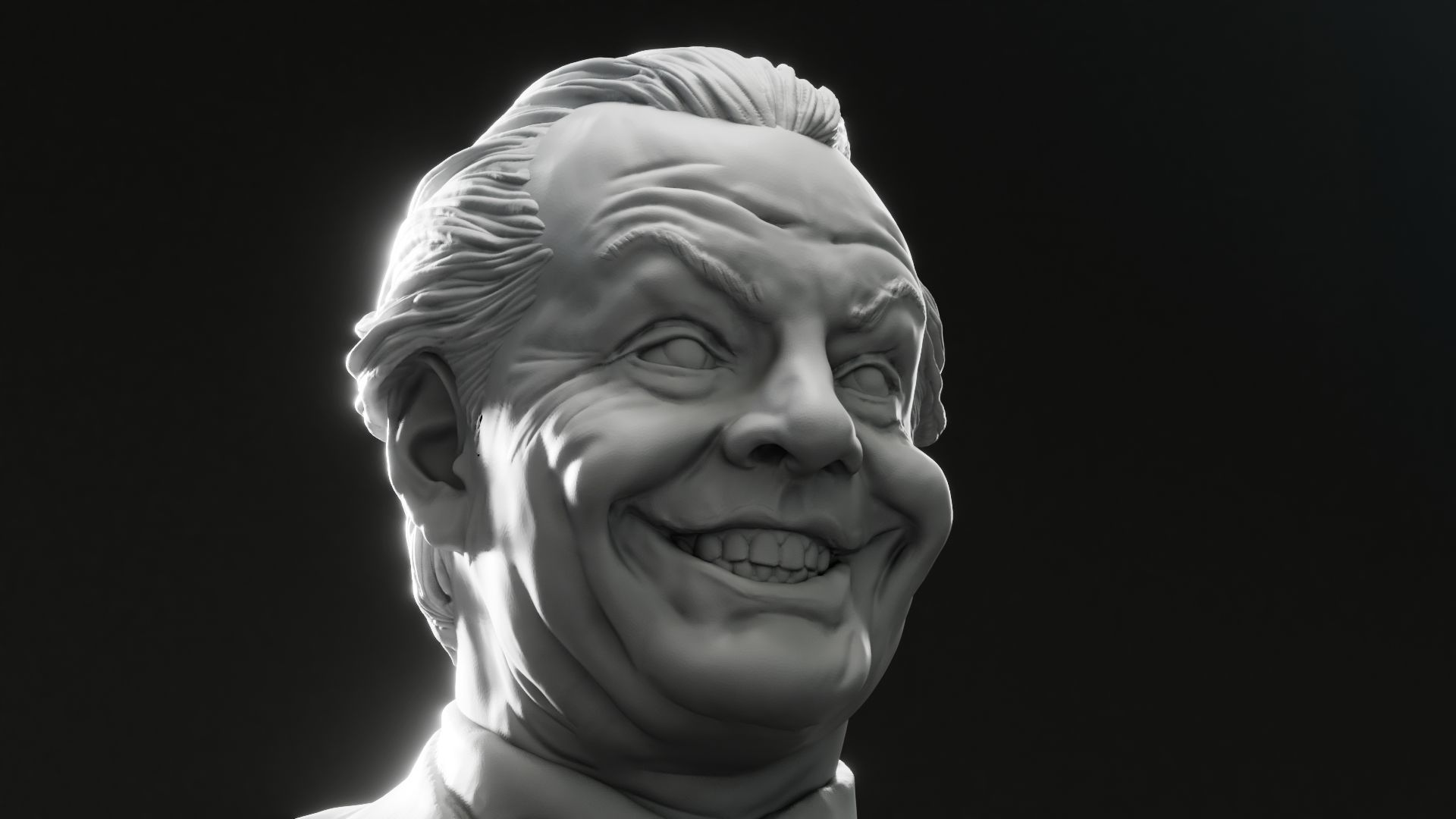 Jack Nicholson - The Joker - Batman 3D print model_20