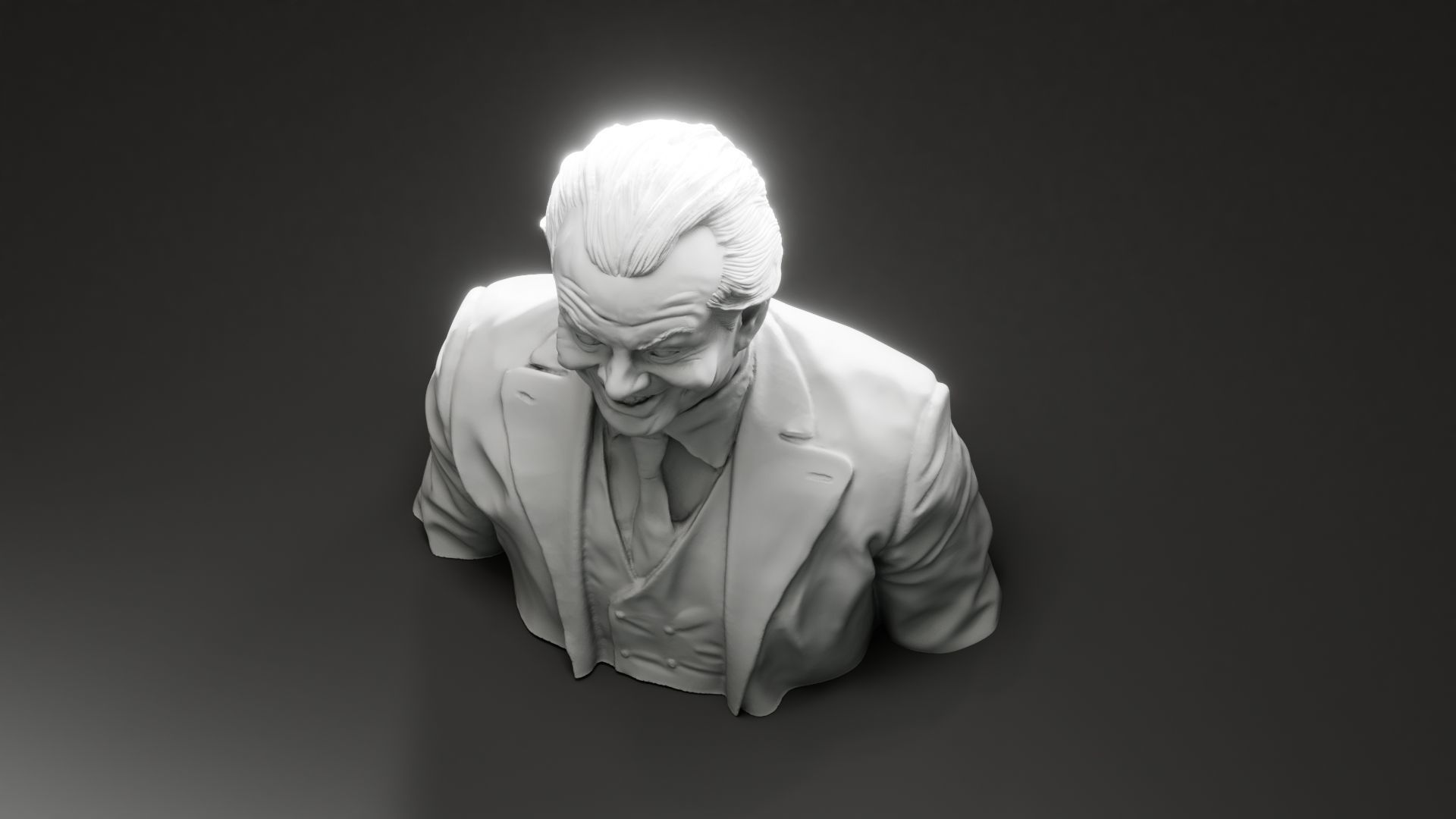 Jack Nicholson - The Joker - Batman 3D print model_5