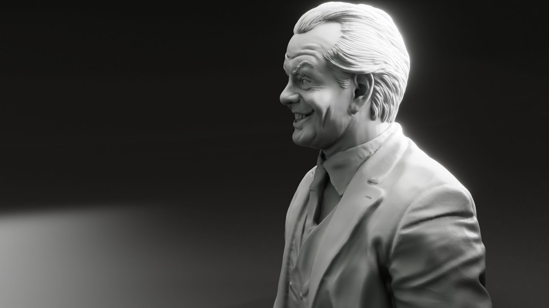 Jack Nicholson - The Joker - Batman 3D print model_16