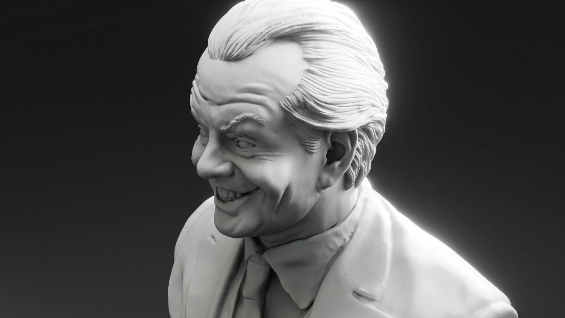 Jack Nicholson - The Joker - Batman 3D print model_8