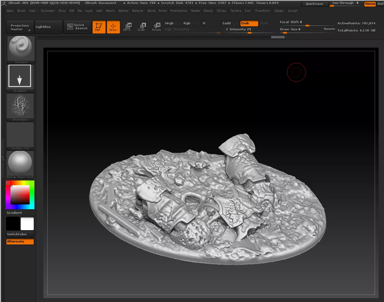 EPIC - ARMAGEDDON titans graveyard set 2 3D print model