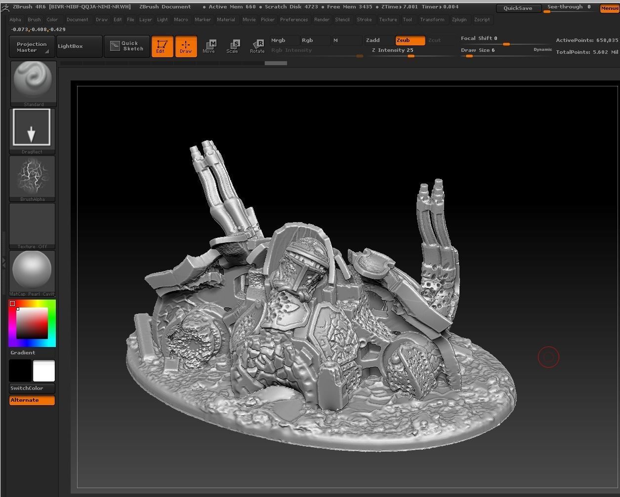 EPIC - ARMAGEDDON titans graveyard set 2 3D model 3D printable | CGTrader