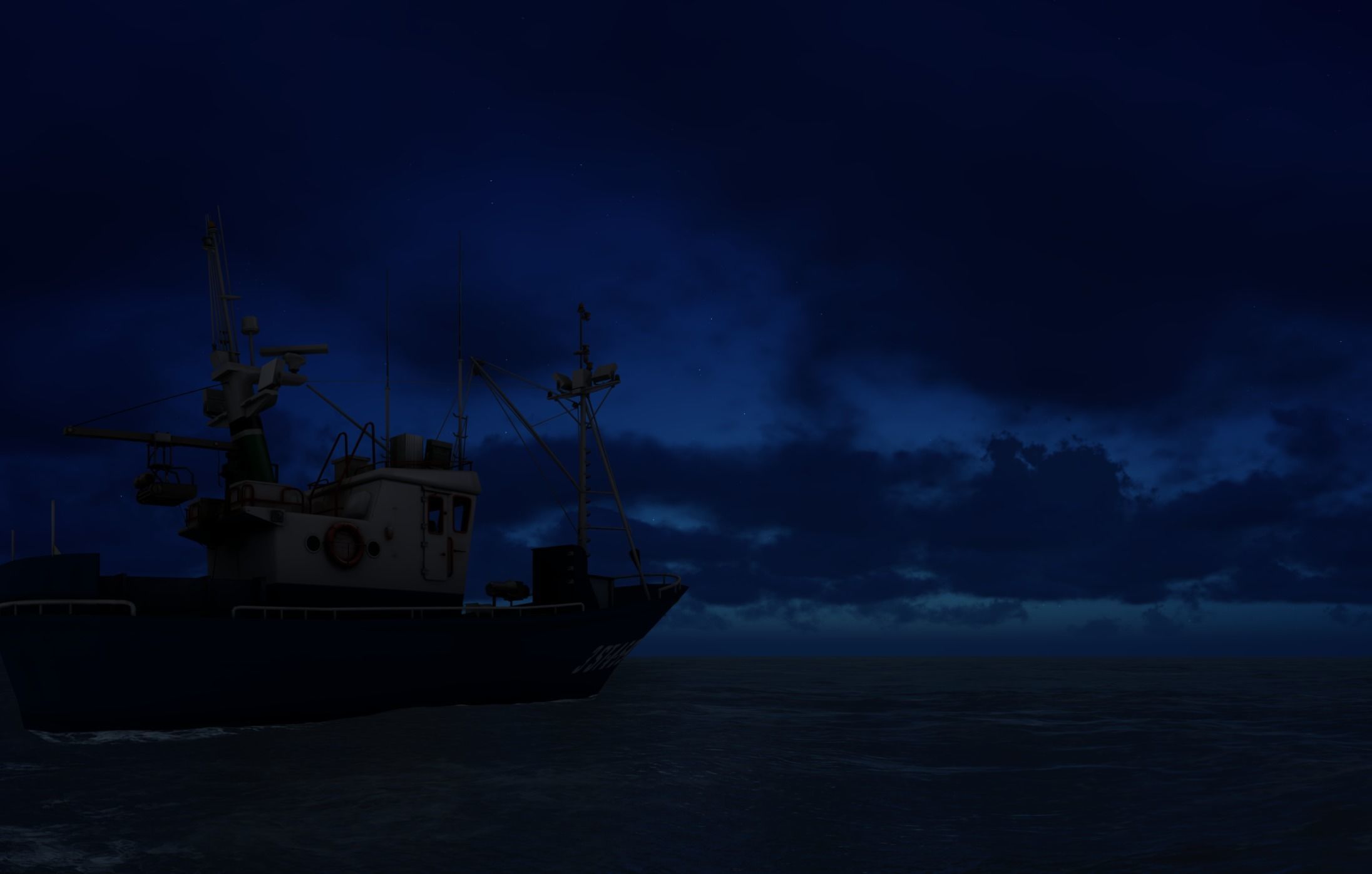 Above the ocean and cloud HDRI pack for realistic 3d Half Price 3D model_11