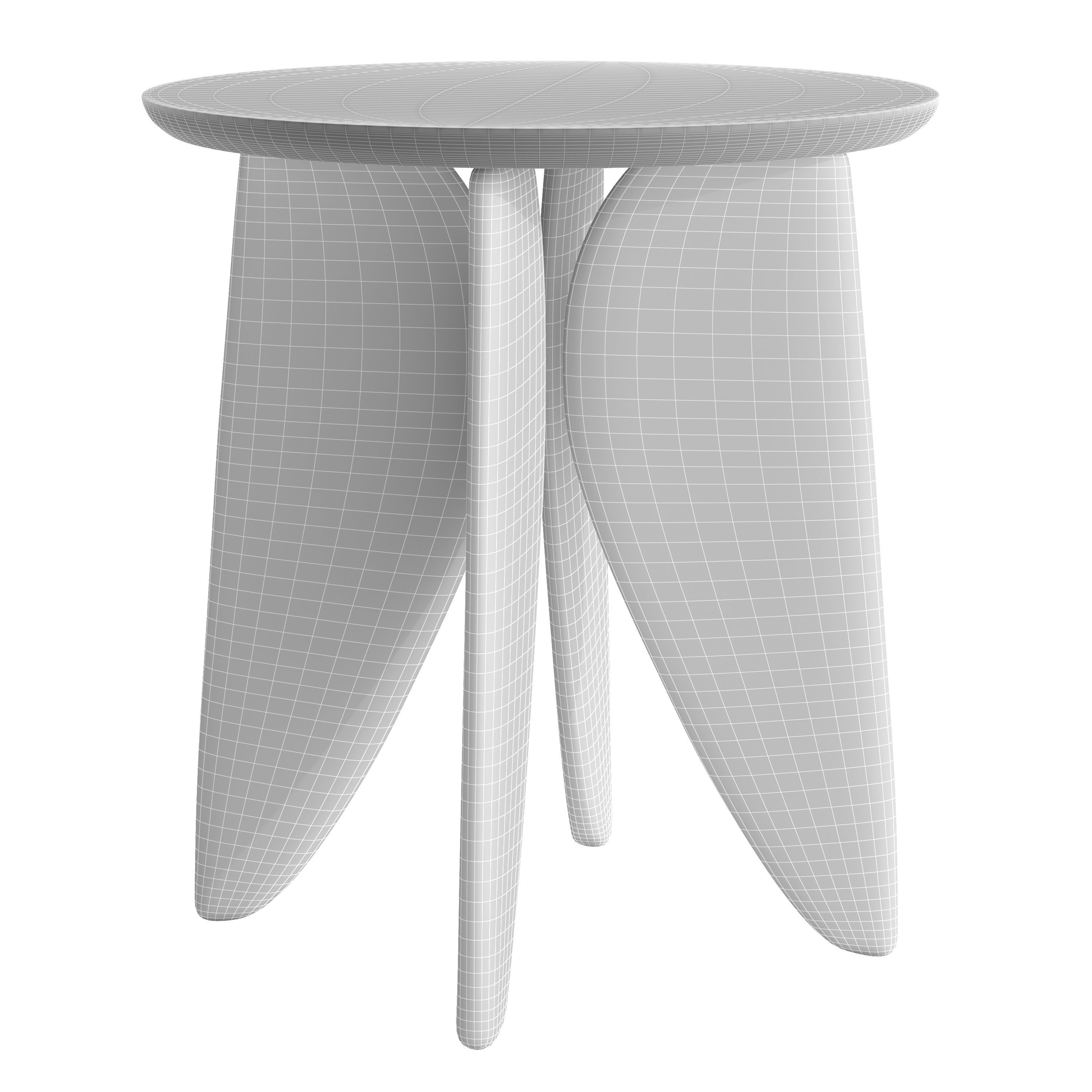 Noviembre side tables by Joel Escalona 3D model_3