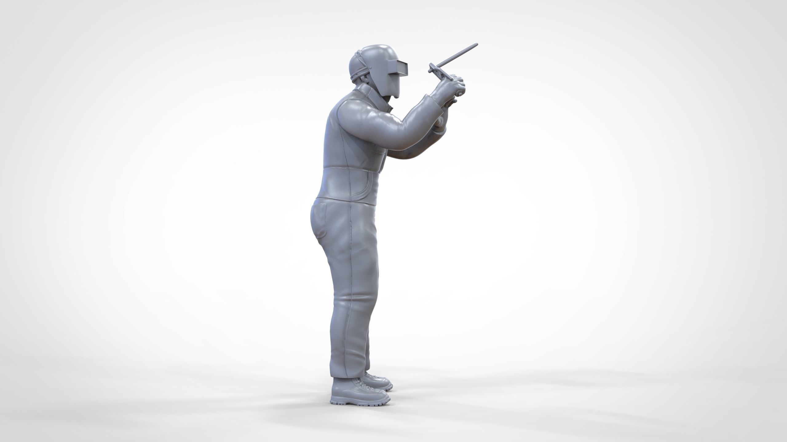 N2 Standing Welder 3D print model_21
