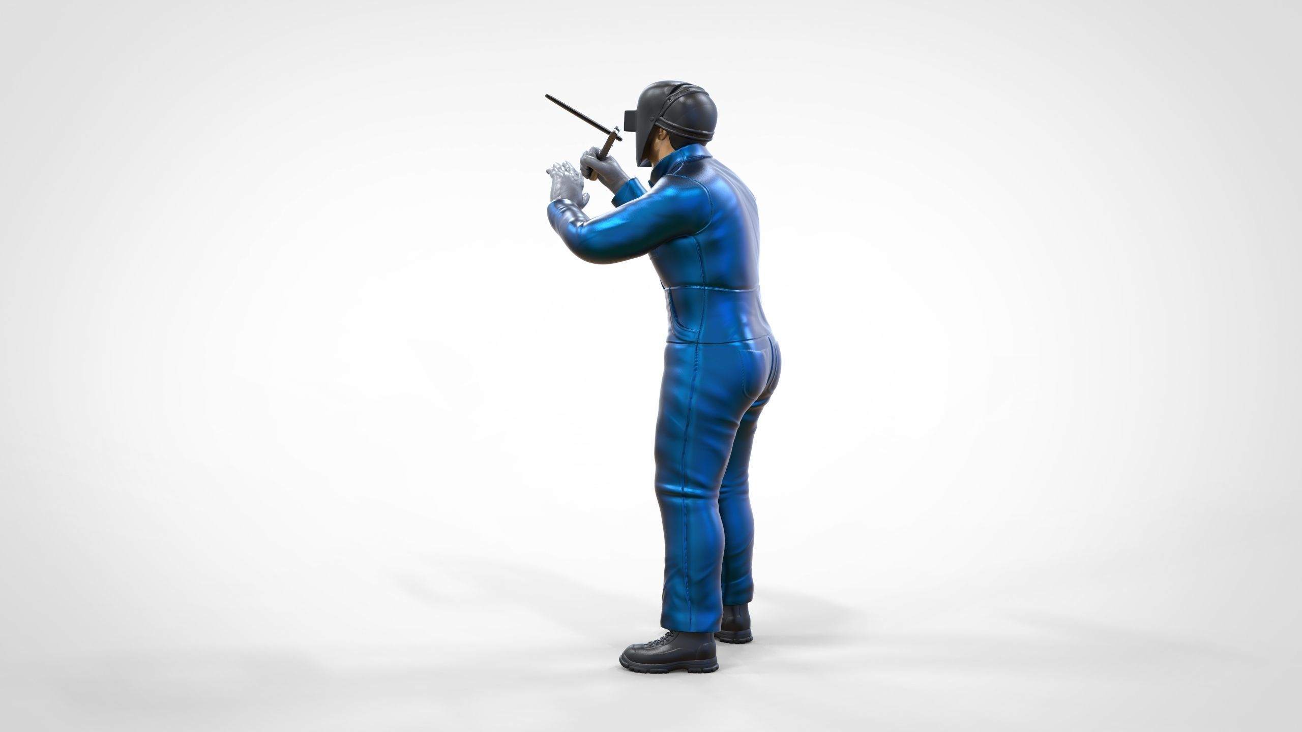 N2 Standing Welder 3D print model_27