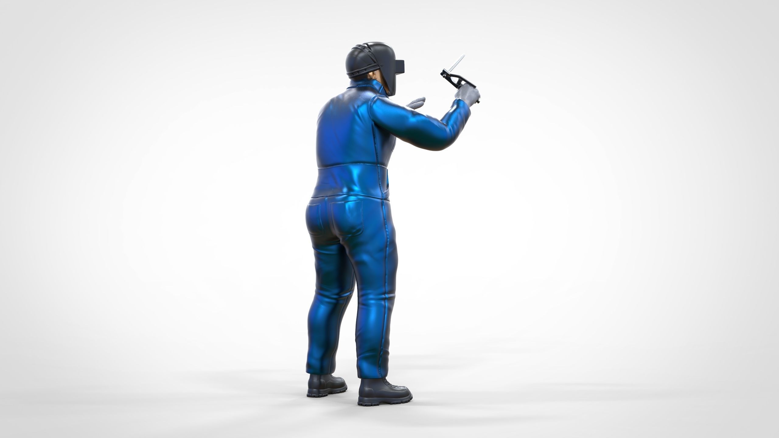 N2 Standing Welder 3D print model_5