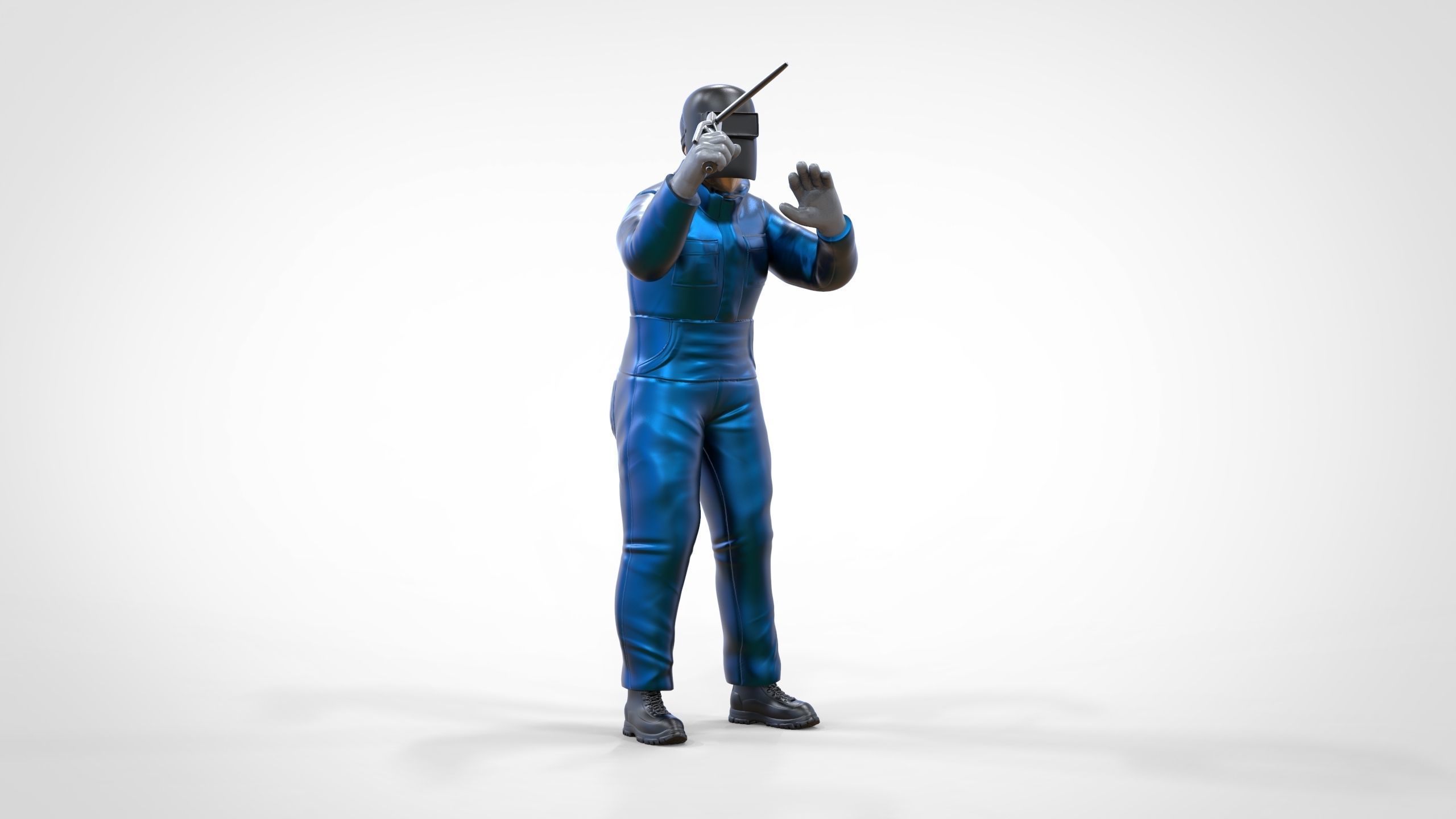 N2 Standing Welder 3D print model_19