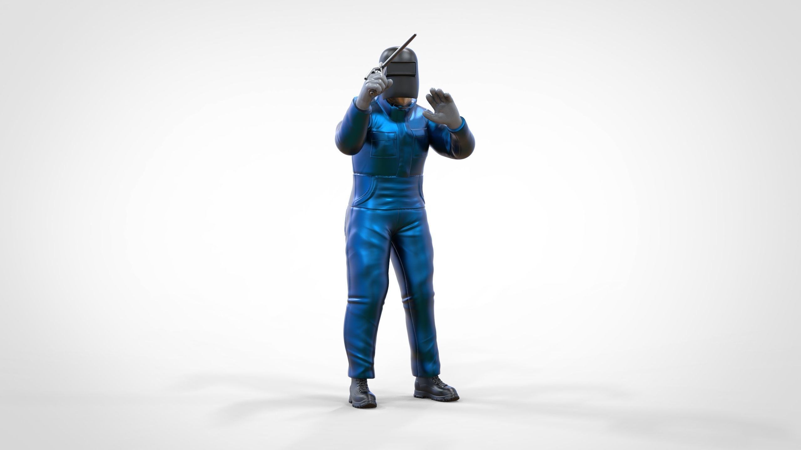 N2 Standing Welder 3D print model_18