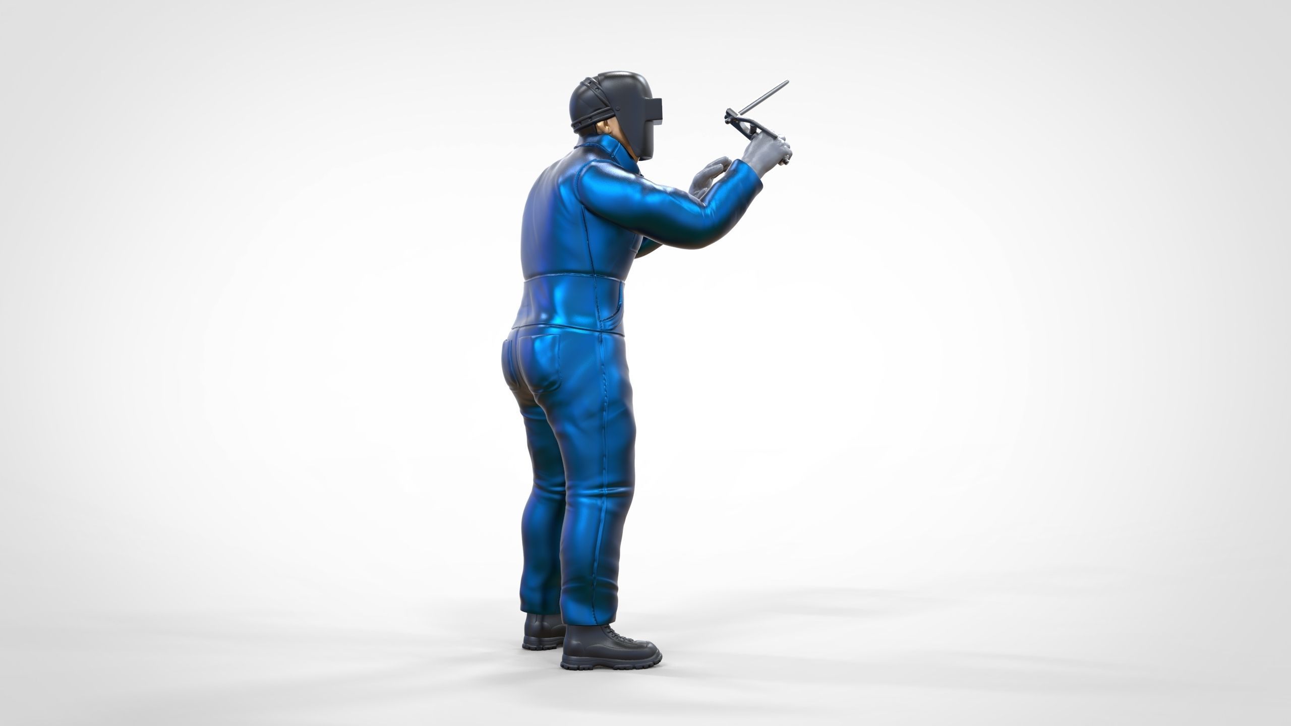 N2 Standing Welder 3D print model_4