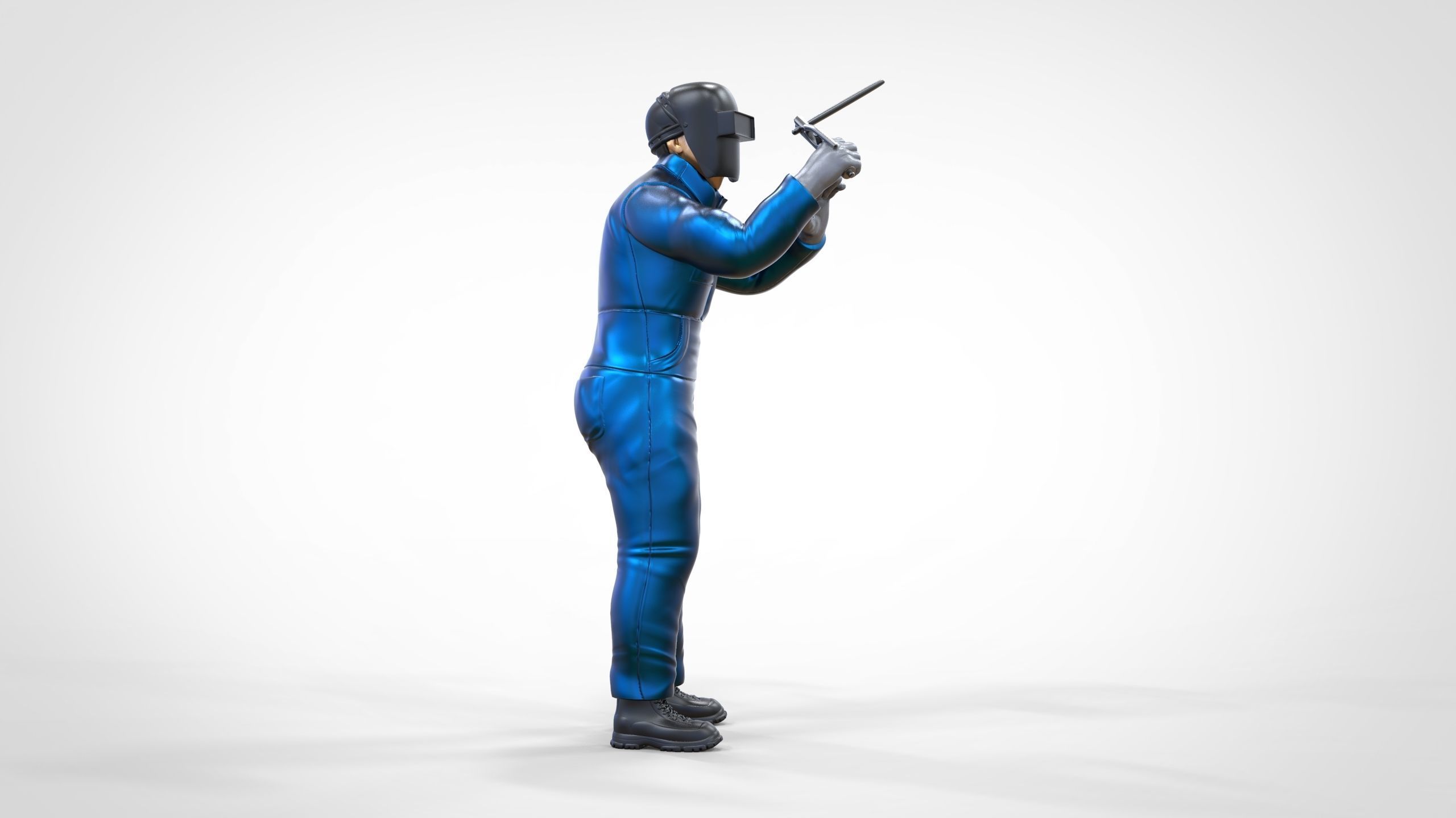 N2 Standing Welder 3D print model_3