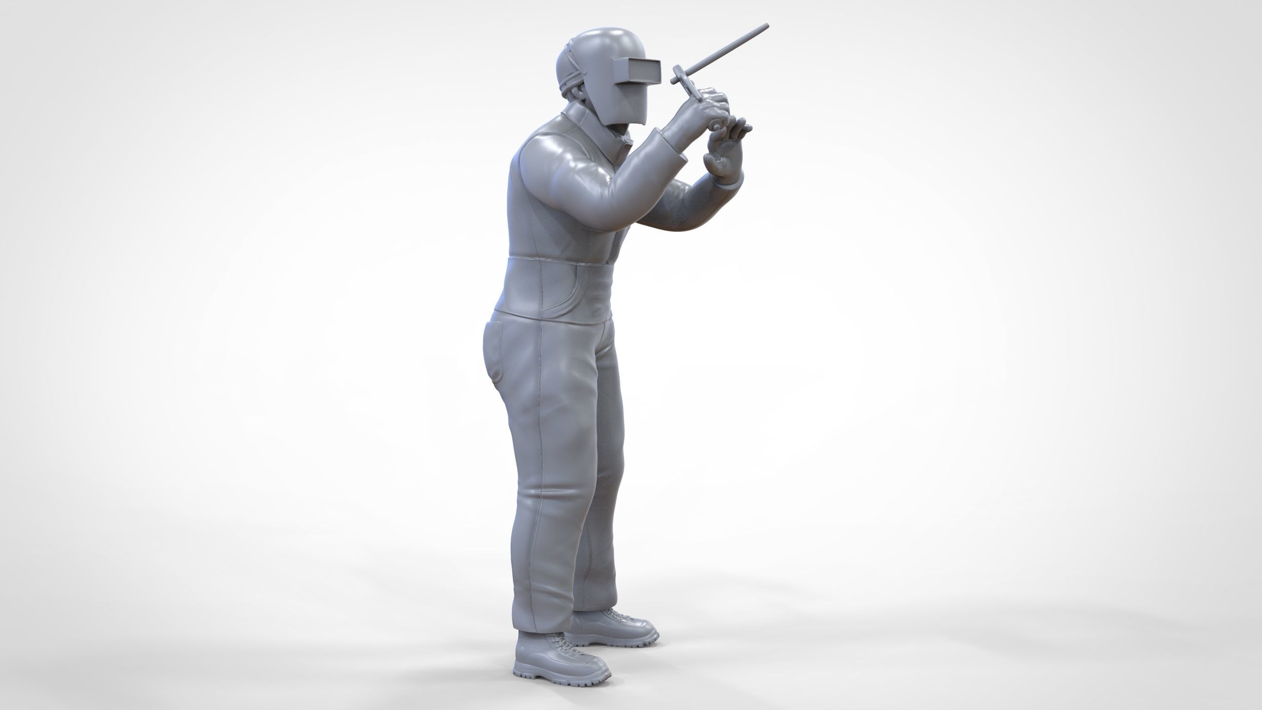 N2 Standing Welder 3D print model_20