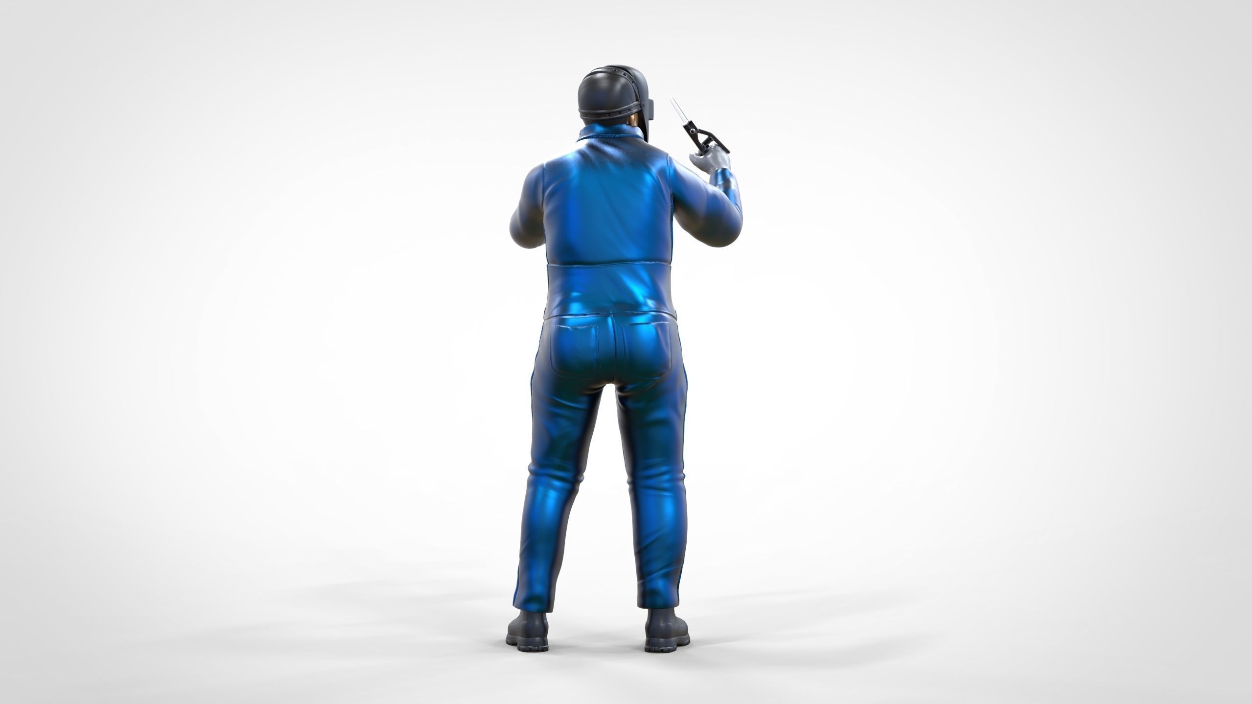 N2 Standing Welder 3D print model_7