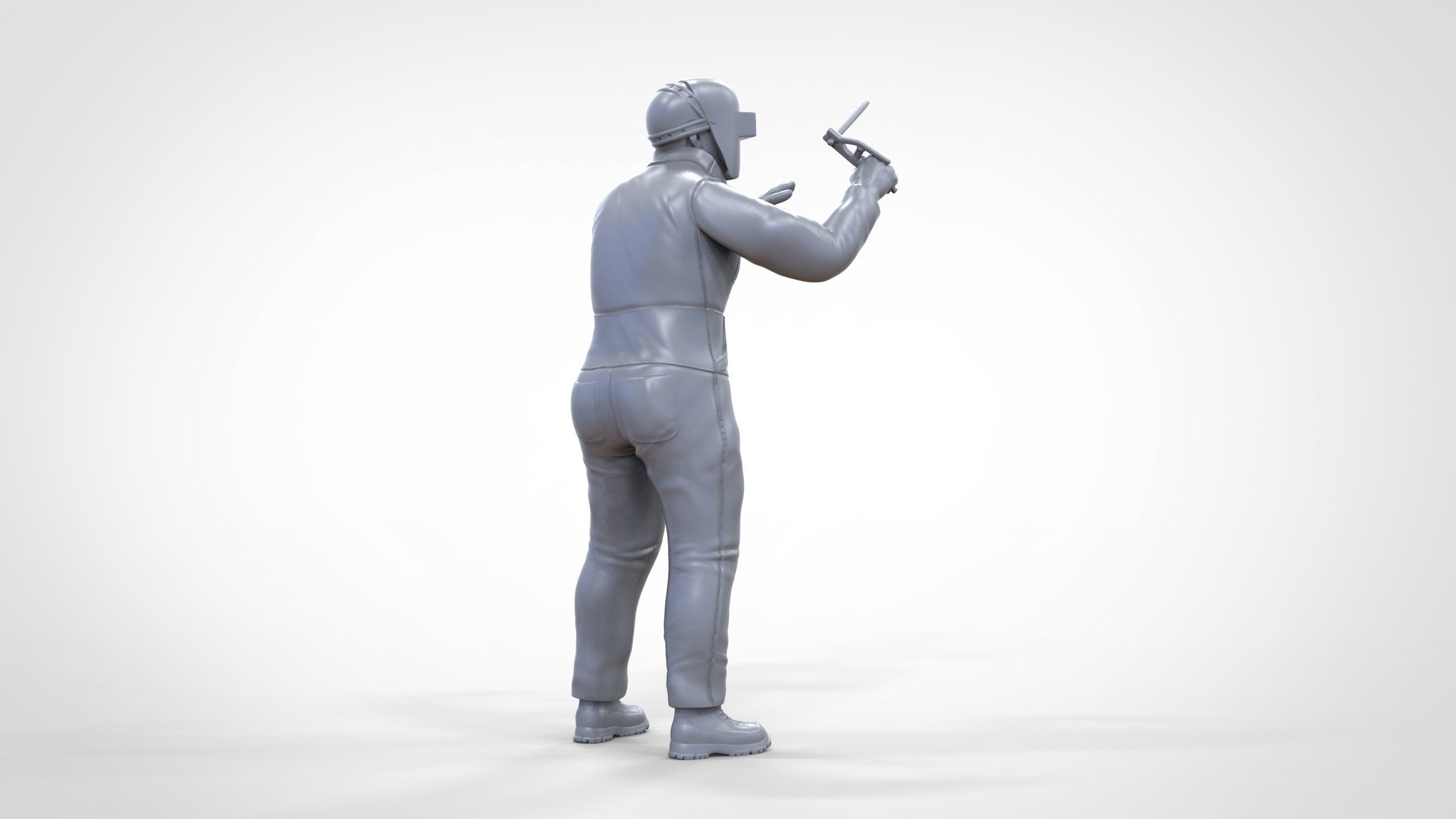 N2 Standing Welder 3D print model_22