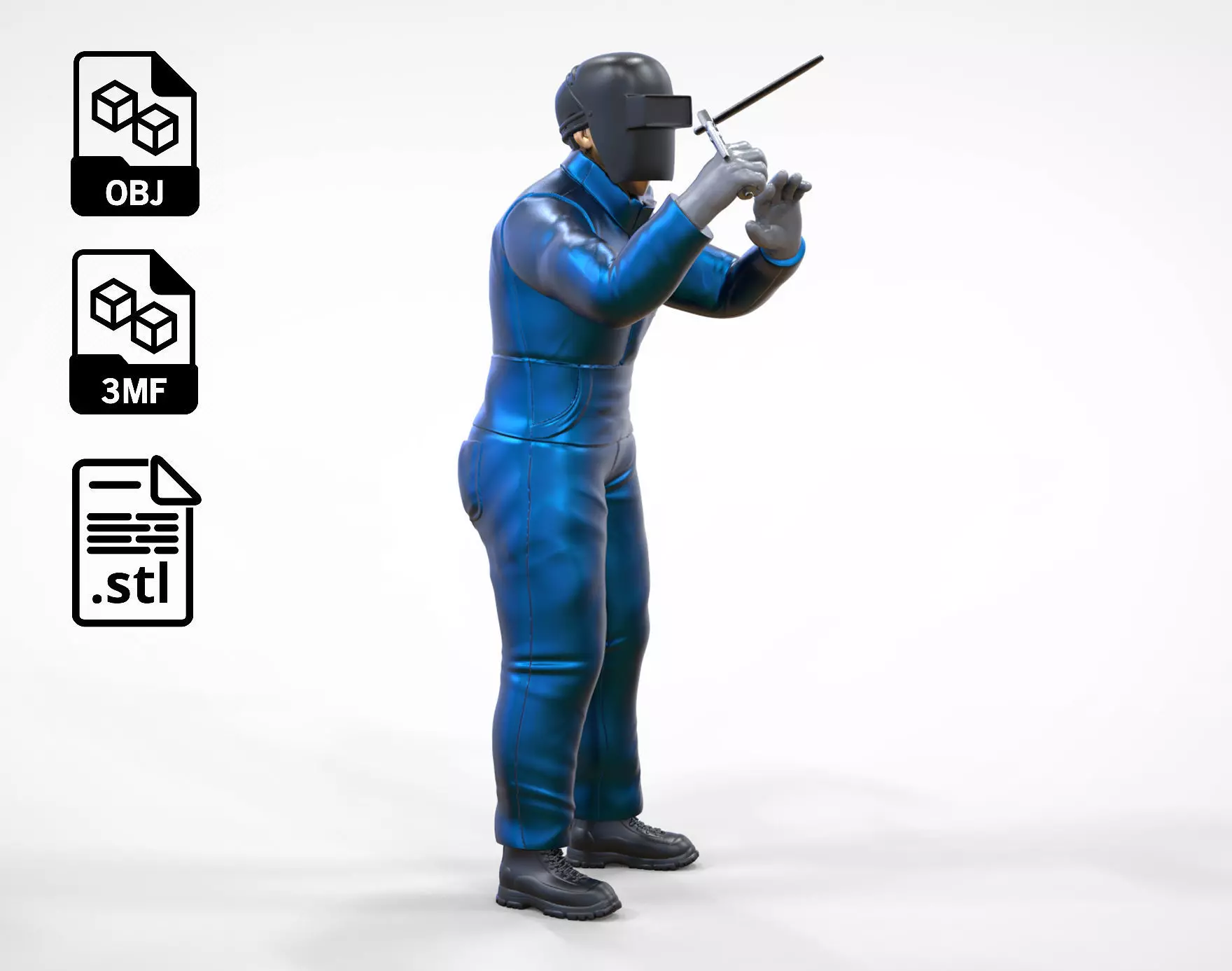 N2 Standing Welder 3D print model_0