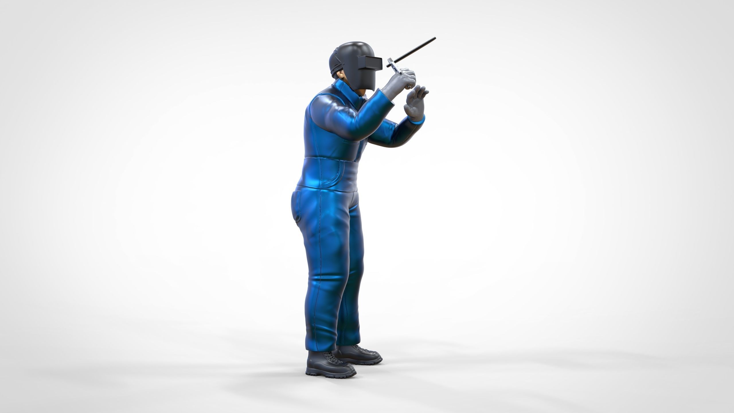 N2 Standing Welder 3D print model_2
