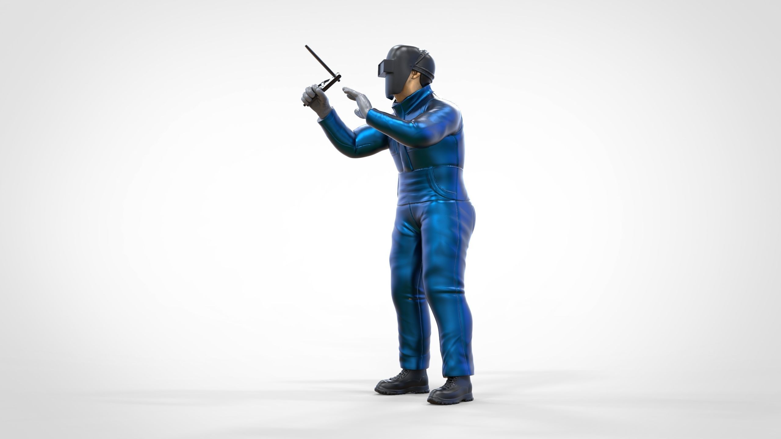 N2 Standing Welder 3D print model_13