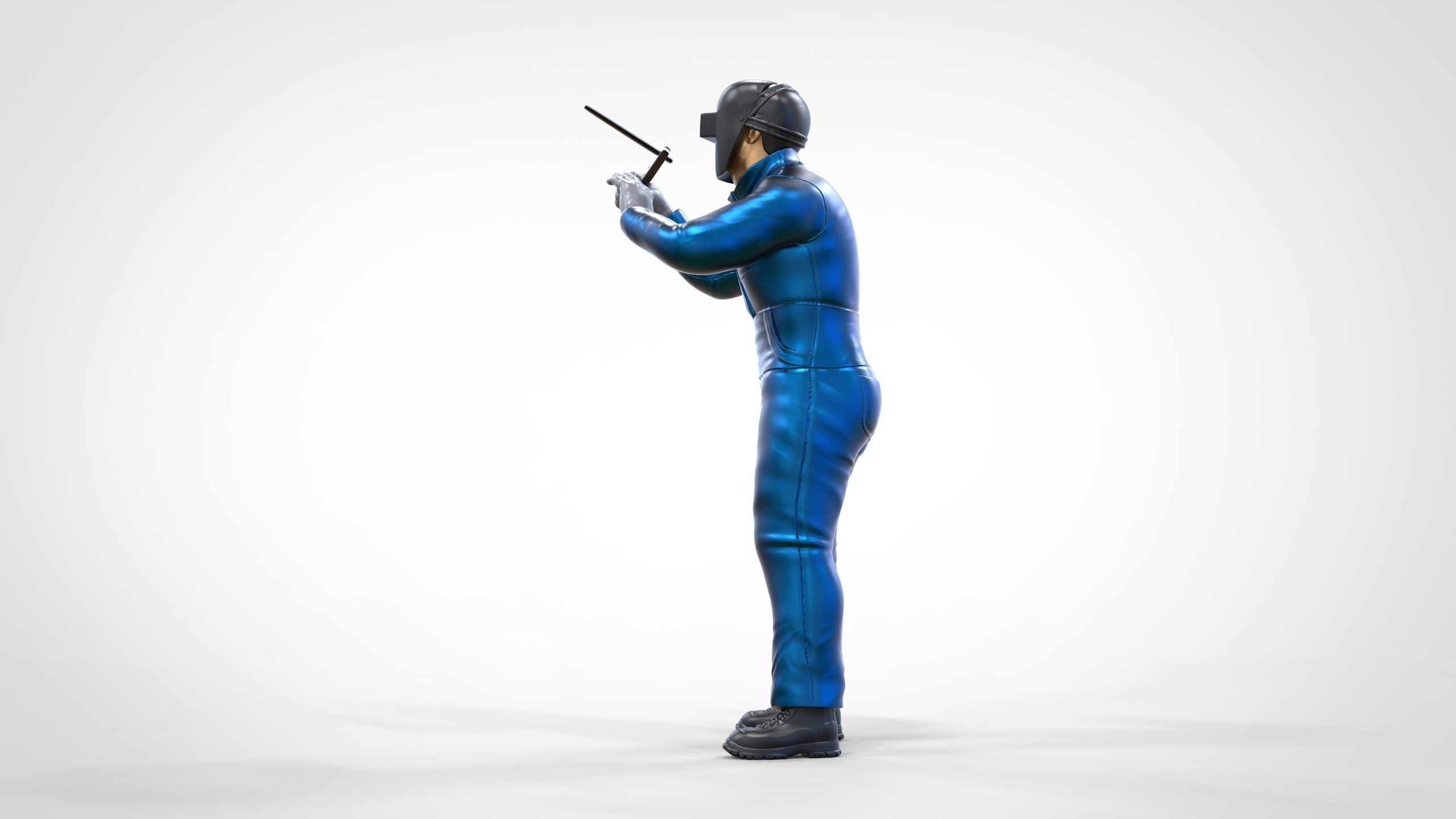 N2 Standing Welder 3D print model_11