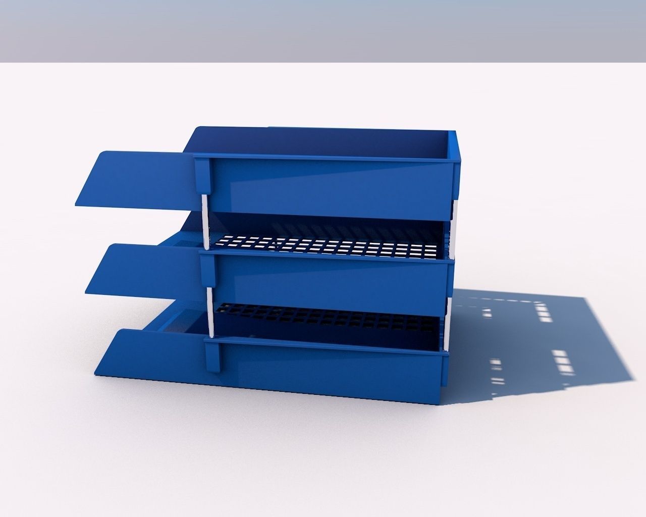Paper Tray Free 3D model_2