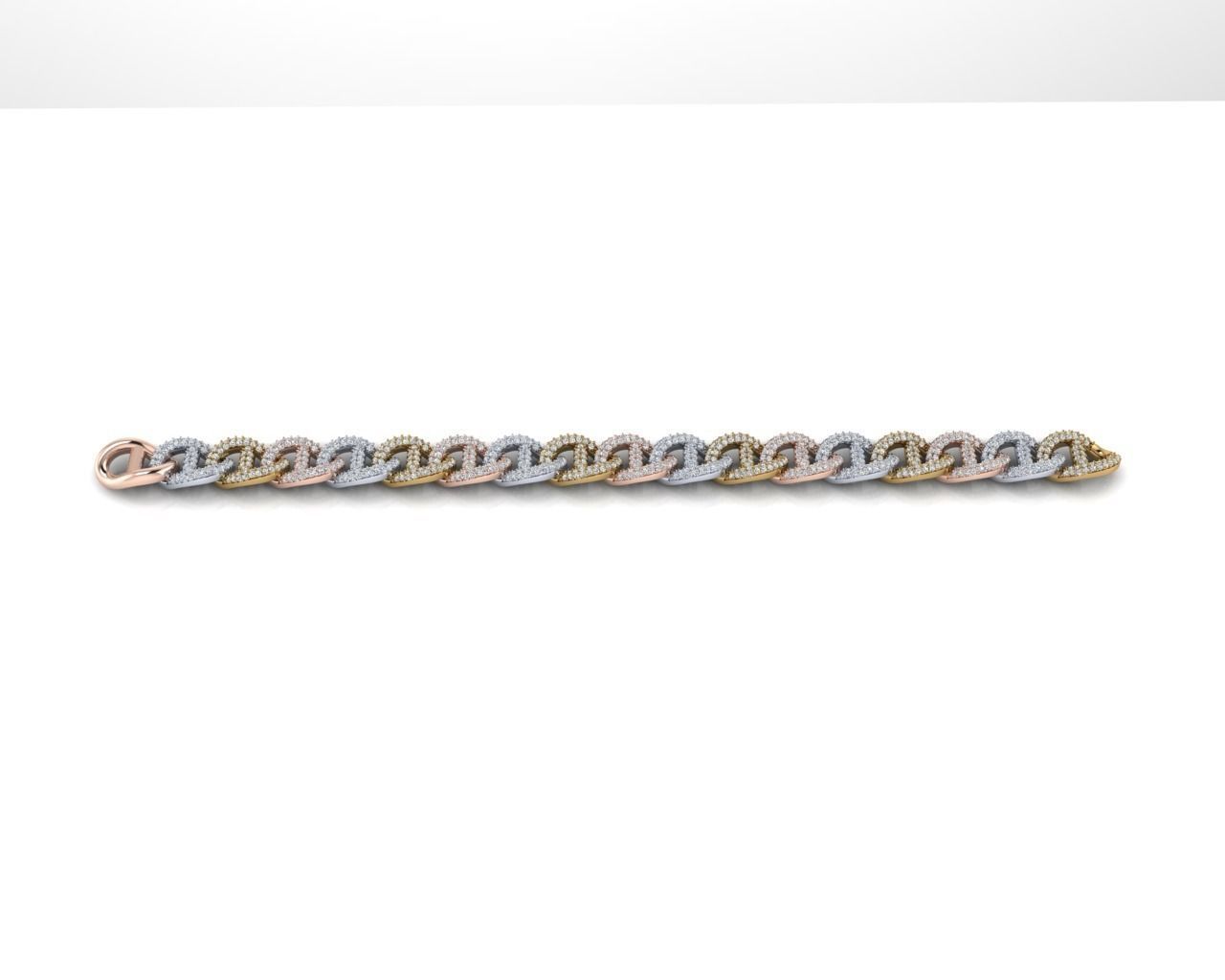 hermes bracelet 3D print model_1