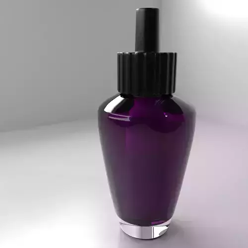Air Freshener Bulb with Purple Liquid