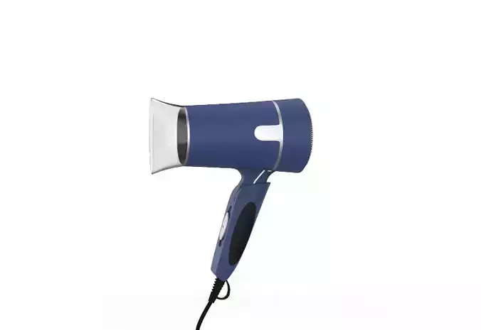 hairdryer hair dryer Low-poly 3D model