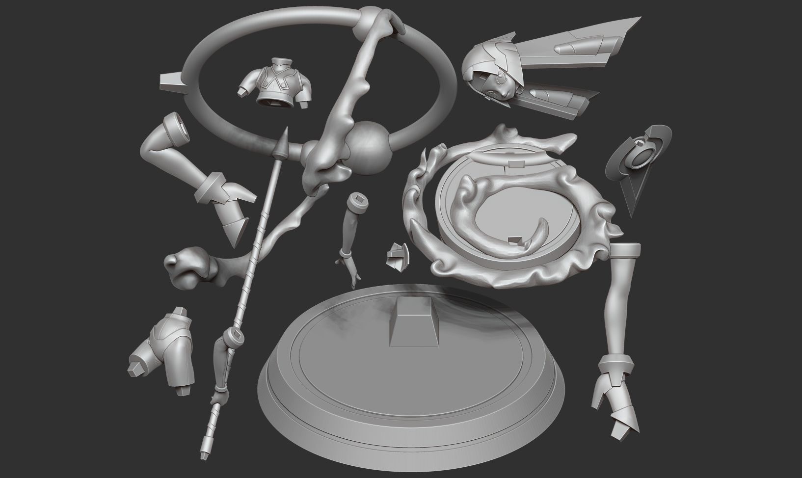 Fairy Leviathan 3D print model_2
