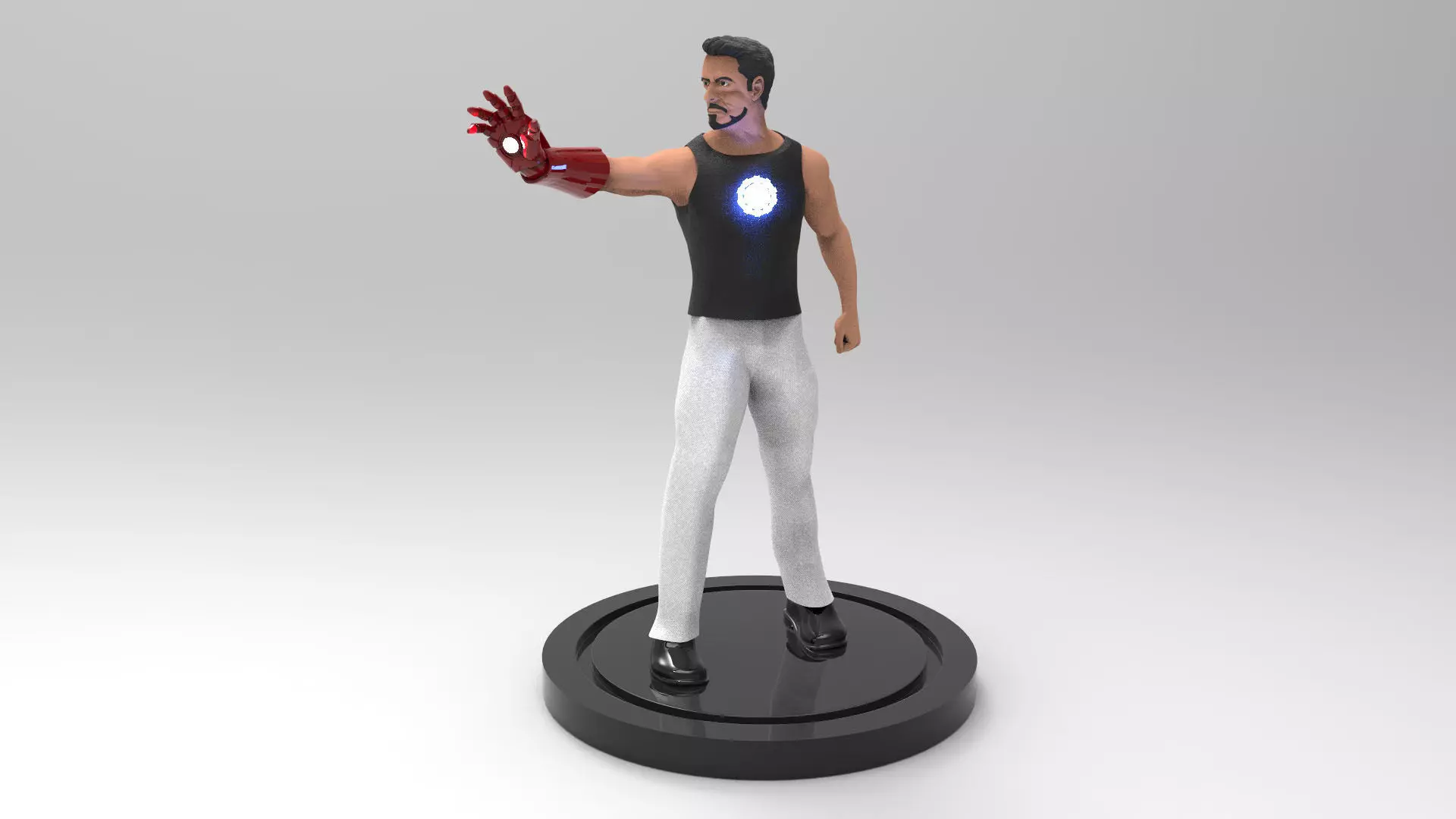 Iron man Tony Stark Robert Downey Jr 3D model