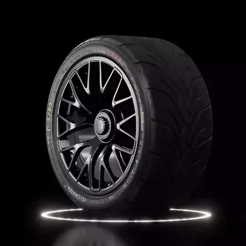 Yokohama Advan A048 After Track