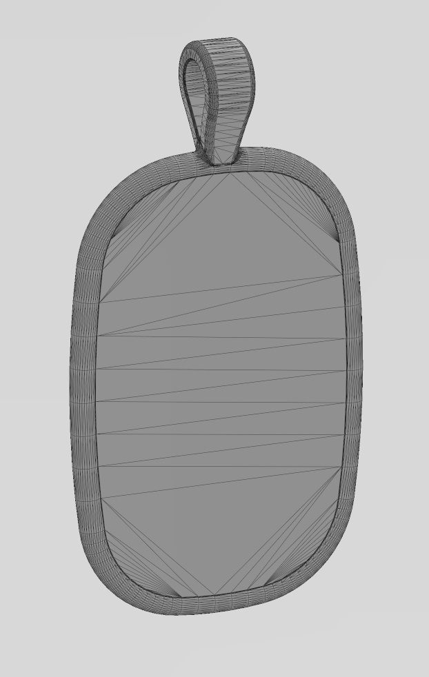 Sunflower relief pendant and charm 3D print model_13