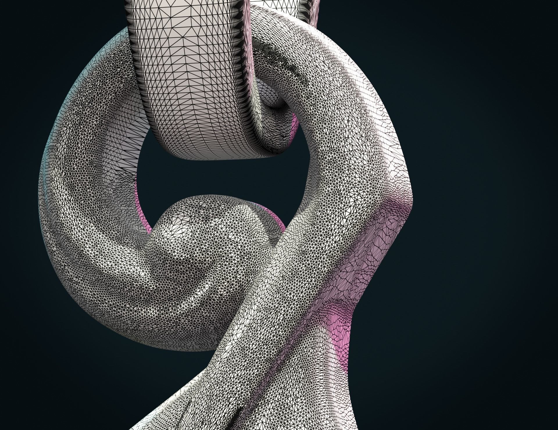 Leaf pendant II 3D print model_10