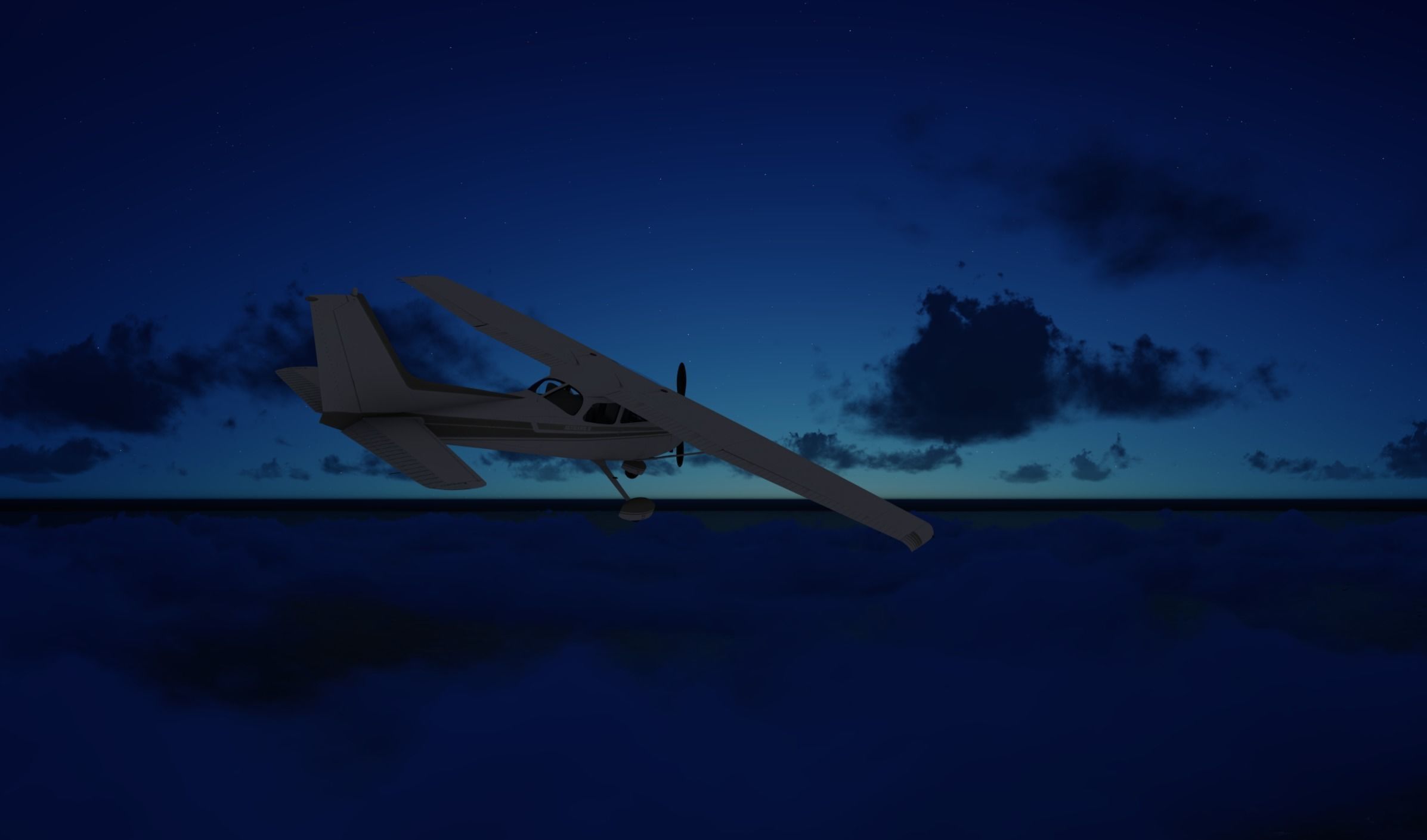 Above the clouds HDRI pack for realistic 3d sky and cloud  3D model_3