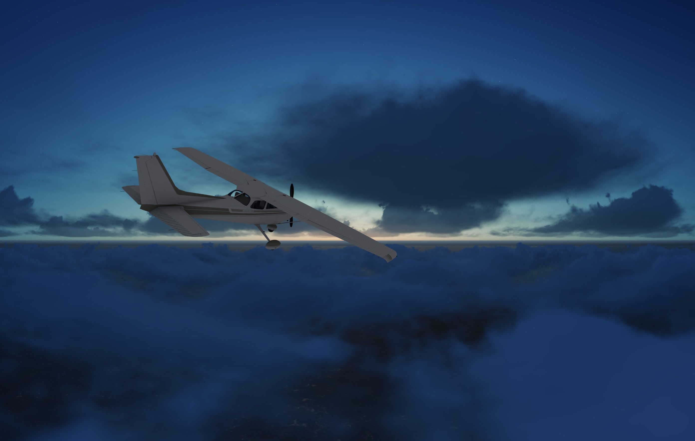 Above the clouds HDRI pack for realistic 3d sky and cloud  3D model_10