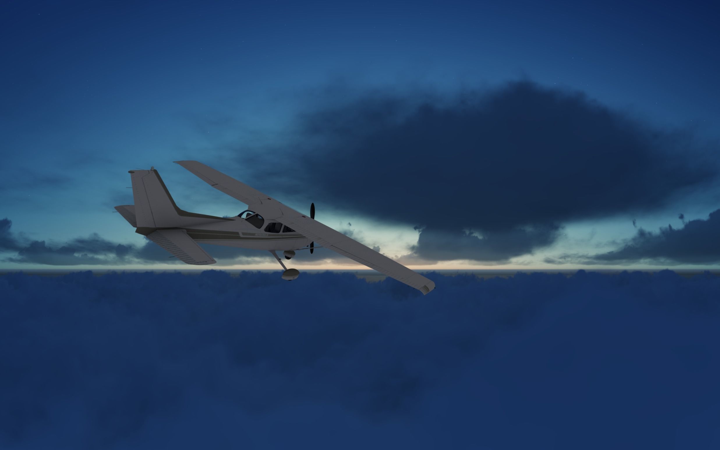 Above the clouds HDRI pack for realistic 3d sky and cloud  3D model_17