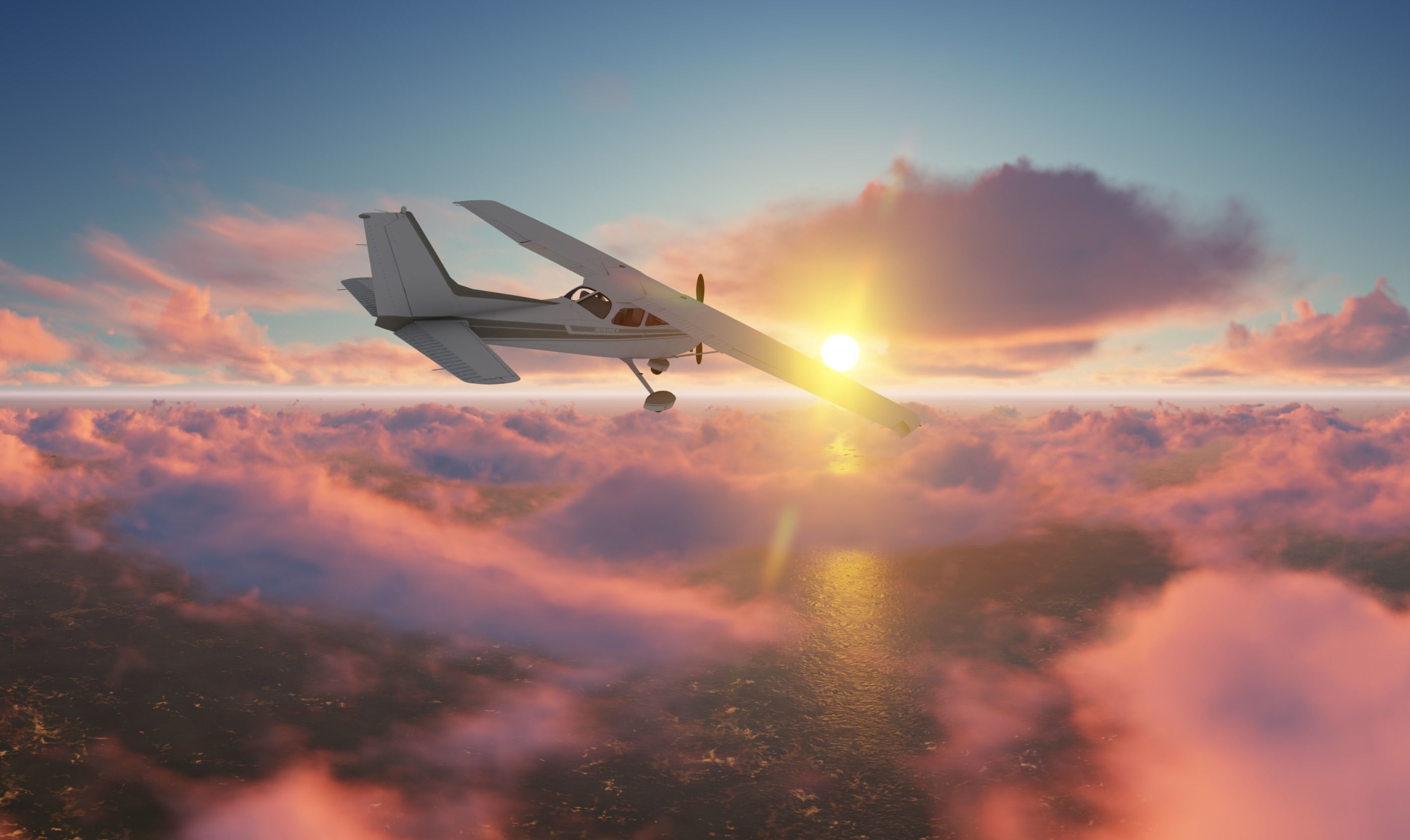 Above the clouds HDRI pack for realistic 3d sky and cloud  3D model_20