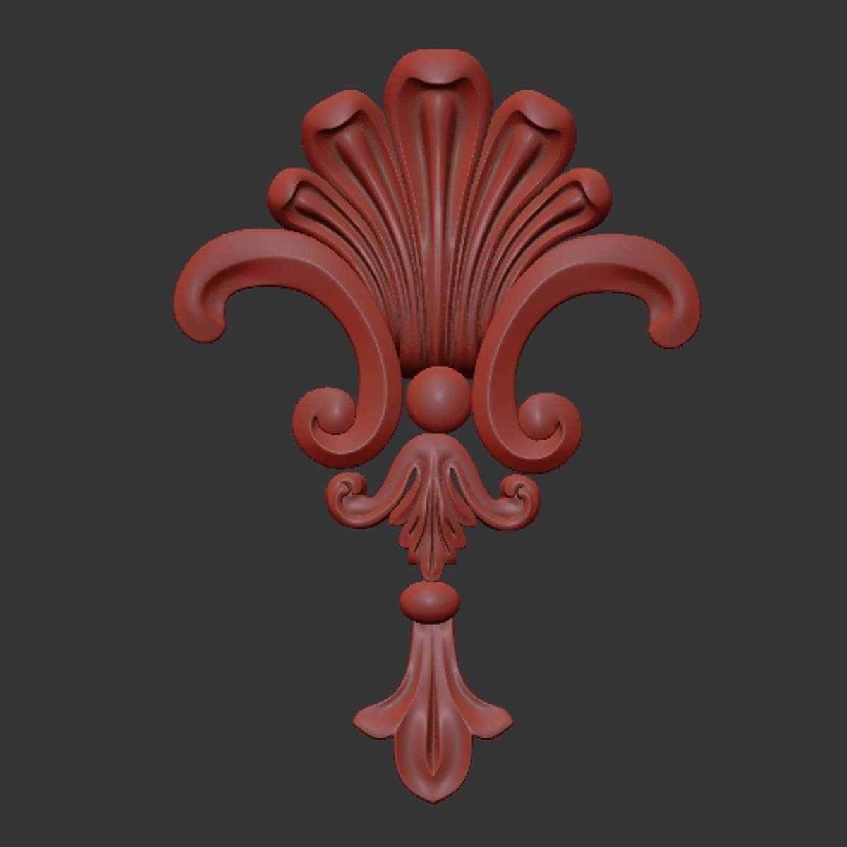 Trim Ornament 75 3D model_6