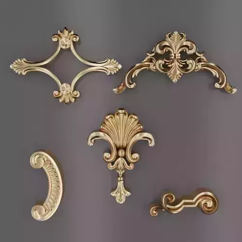 Trim Ornament 75 3D model