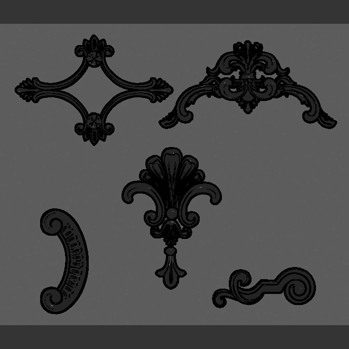 Trim Ornament 75 3D model_15