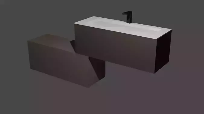 Modern bathroom sink 2