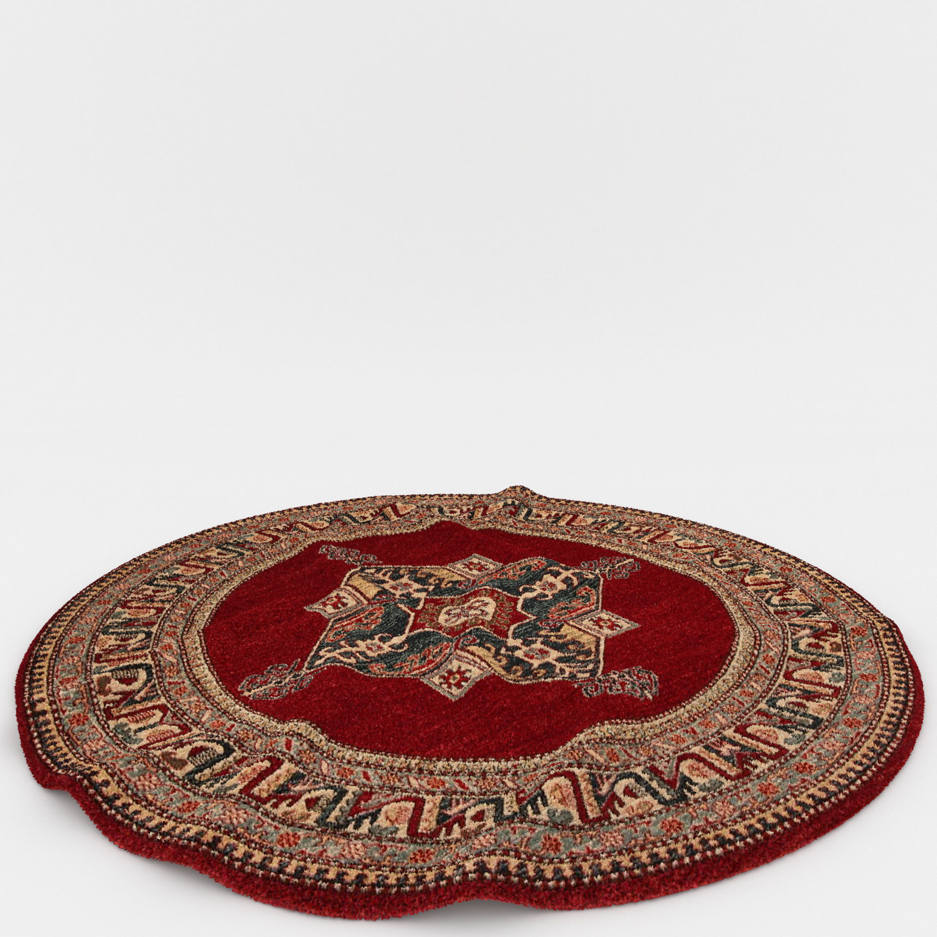 Rugs No 117 Low-poly 3D model_7