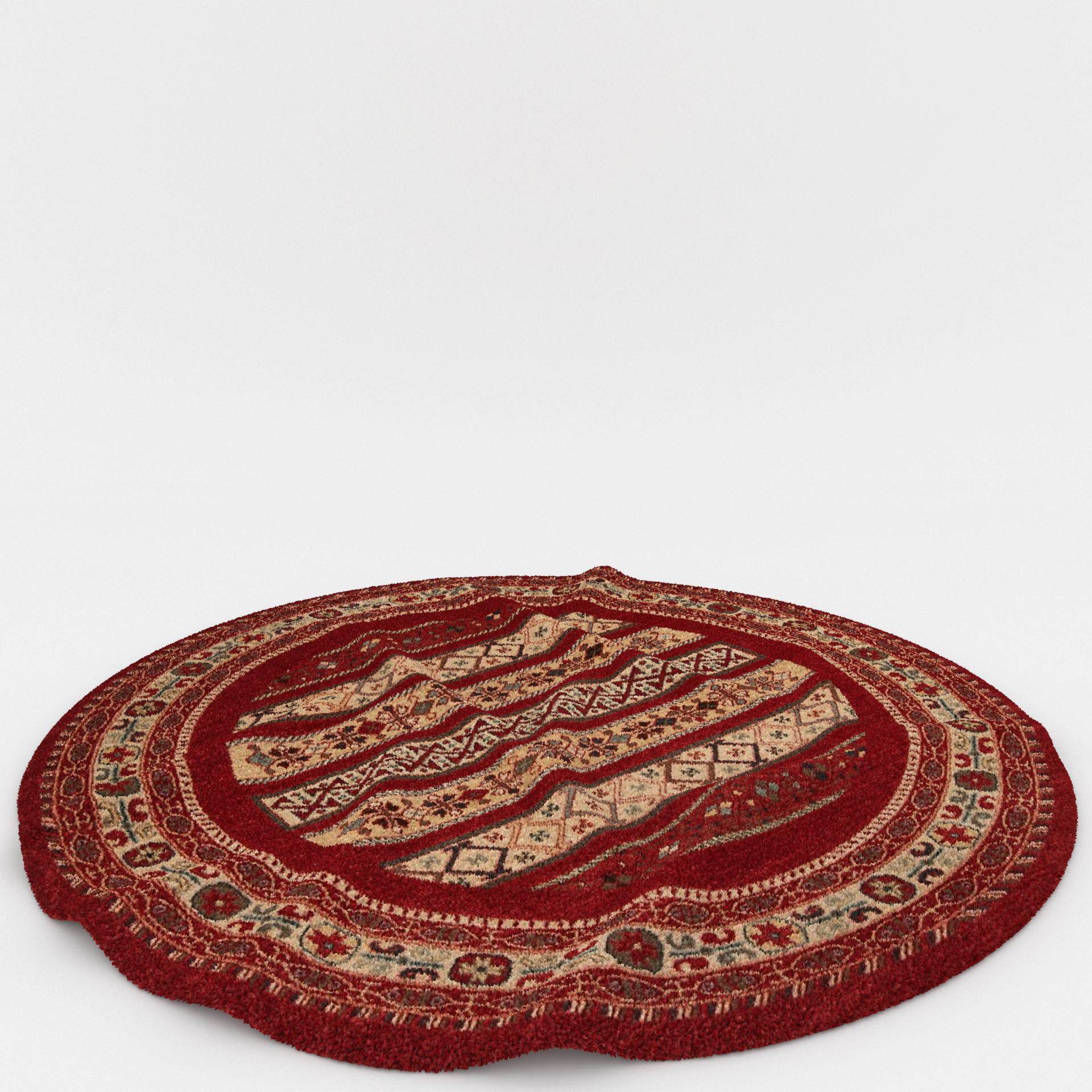 Rugs No 117 Low-poly 3D model_8