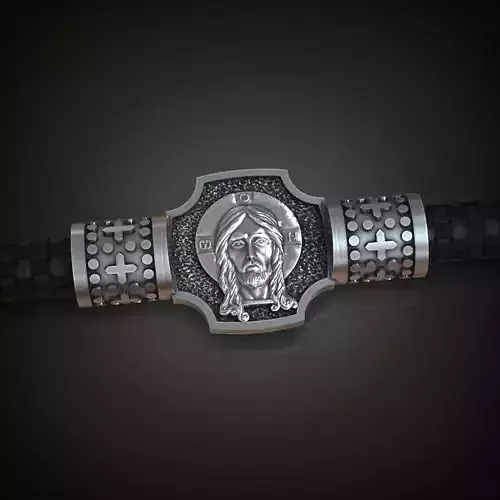 Charm spacer orthodox religious bead rope 3D print model